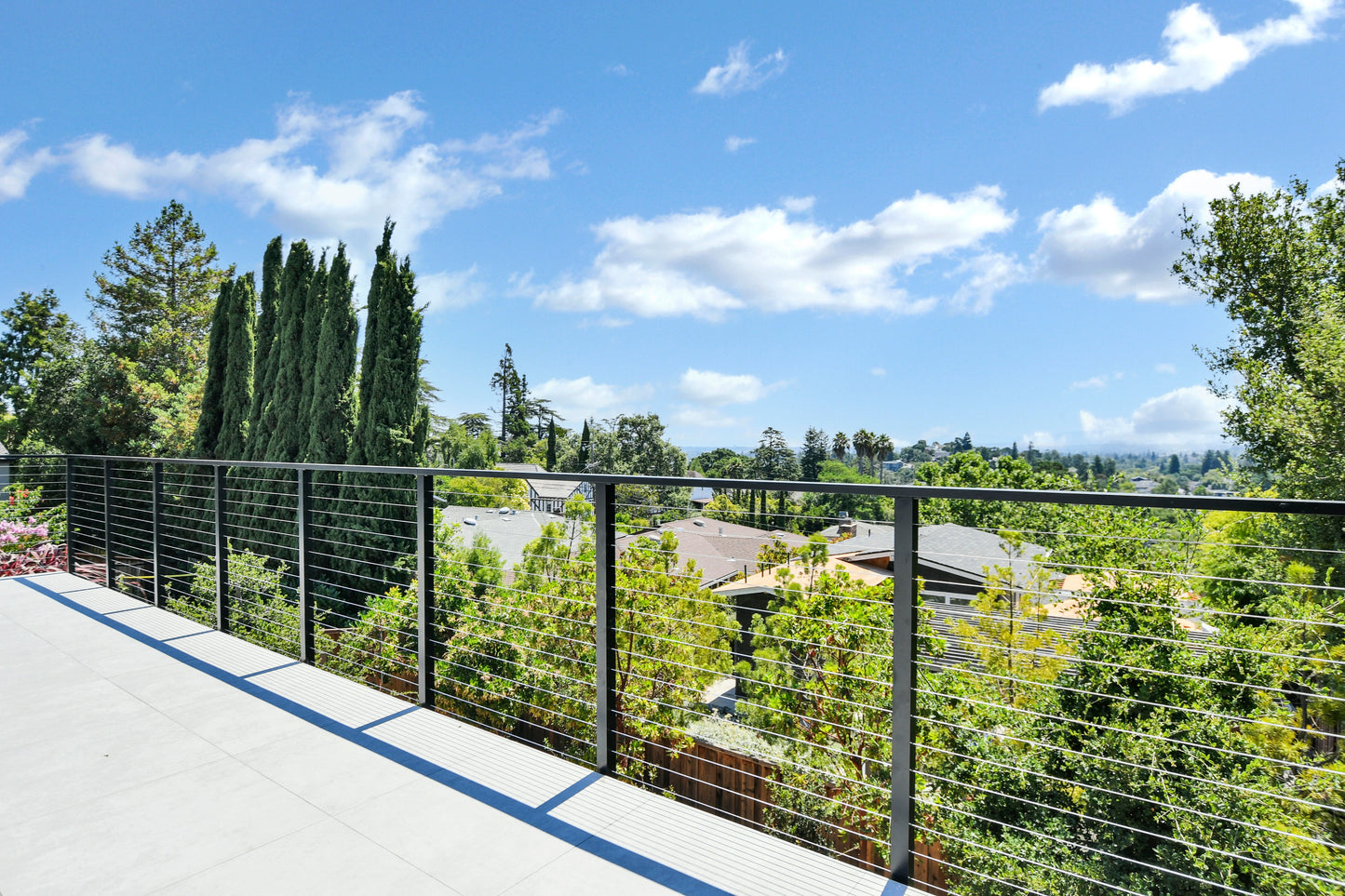 42'' Cable Railing Intermediate Post (Side-Mount)